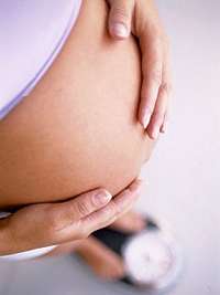 Потеря веса во время беременности