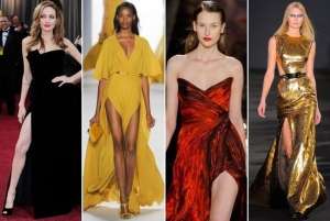 Модный прогноз: высокие длинные разрезы на платьях и юбках