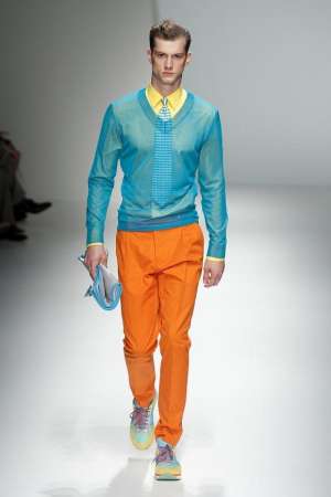 Модные мужские тренды весенне-летнего сезона 2013 - прозрачные ткани и прозрачный трикотаж