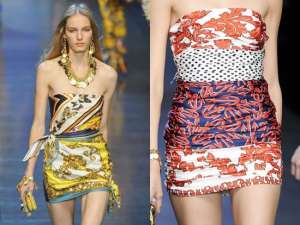 Принты печворк - модная тенденция летнего сезона 2012