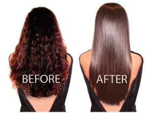 Кератиновое выпрямление волос сделает волосы идеально гладкими