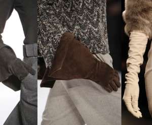Модные перчатки 2012