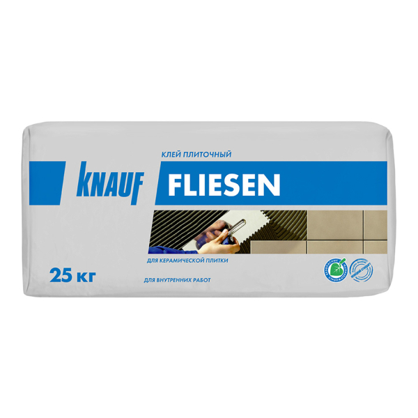 Клей для плитки Knauf Флизен серый (класс С0) 25 кг
