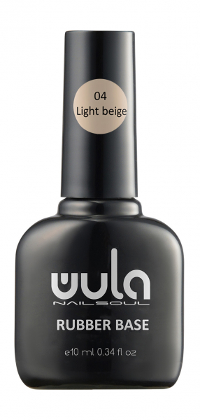 Wula Nailsoul Rubber Camouflage Base&nbsp;Каучуковая камуфлирующая база для гель-лака | 4 светло-бежевый