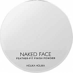 Рассыпчатая пудра для лица Naked Face Feather Fit Finish Powder