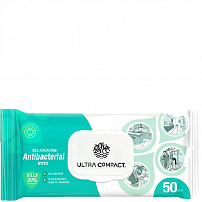 Антибактериальные салфетки для поверхностей Large Multipurpose Antibacterial Wet Wipes