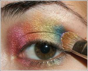 Фото-урок макияжа: радуга