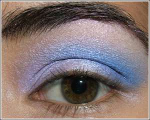 Фото-урок макияжа: голубые тона