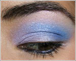 Фото-урок макияжа: голубые тона